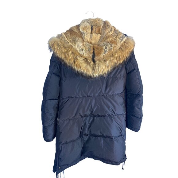 Parajumpers Women's S Long Bear Navy Blue Down Insulated Jacket Arctic Parka \* - Picture 14 of 17